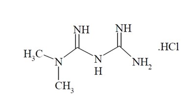 Metformin HCl Structural Formula (Metformin HCl Structural Formula)